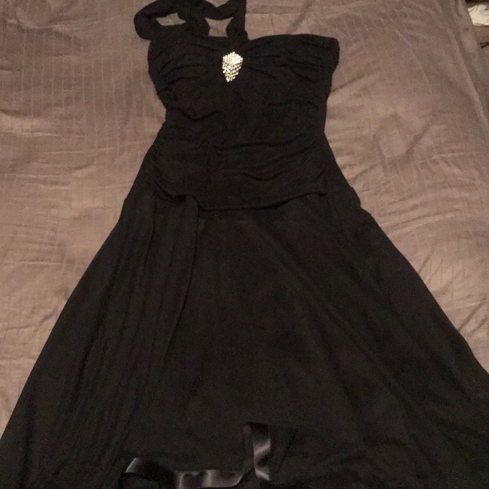 Black formal dress